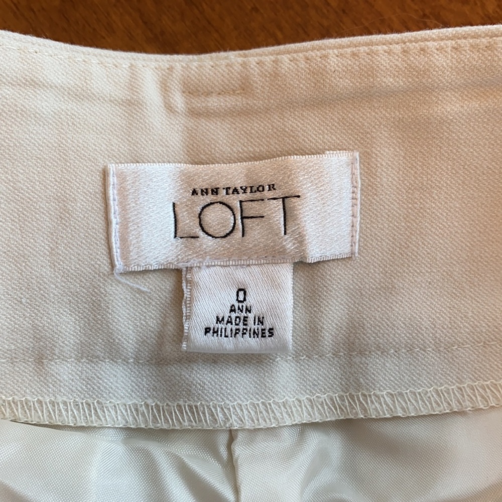GORGEOUS Cream Wide Leg Slacks! - Picture 6 of 7